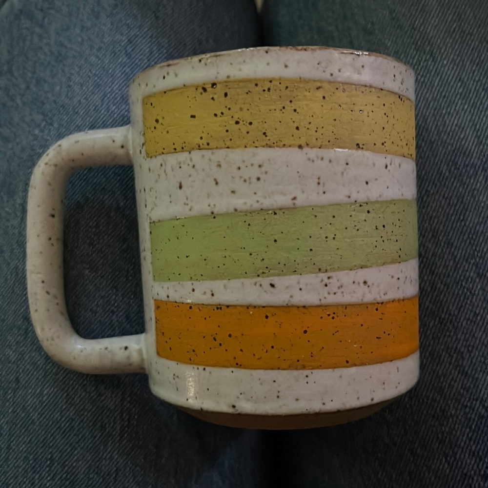Not Work Related 2020 striped mug